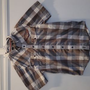 Harley-Davidson Short Sleeve Button Down